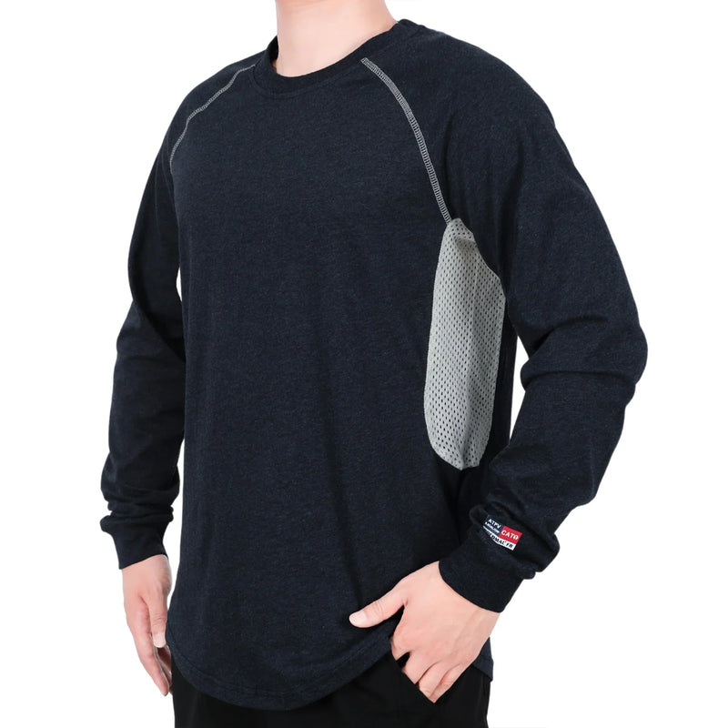 4.5OZ Vented Mesh Loose Fit EX Lightweight Flame Resistant Crew Neck T-Shirts