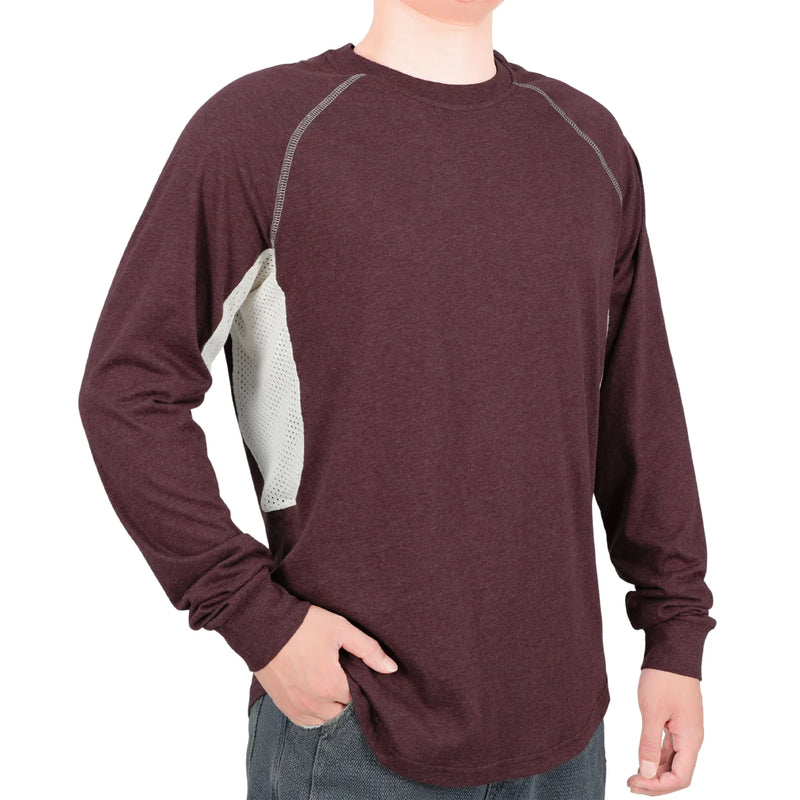 4.5OZ Vented Mesh Loose Fit EX Lightweight Flame Resistant Crew Neck T-Shirts