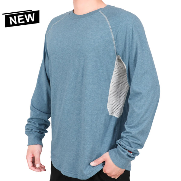 4.5OZ Vented Mesh Loose Fit EX Lightweight Flame Resistant Crew Neck T-Shirts