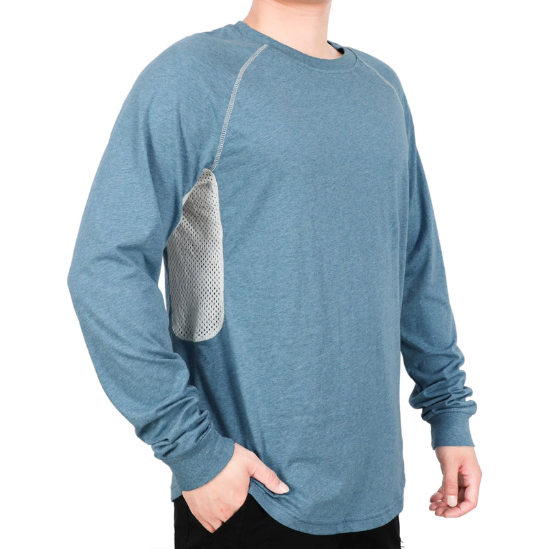 4.5OZ Vented Mesh Loose Fit EX Lightweight Flame Resistant Crew Neck T-Shirts