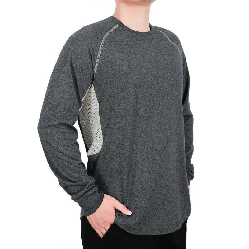 4.5OZ Vented Mesh Loose Fit EX Lightweight Flame Resistant Crew Neck T-Shirts