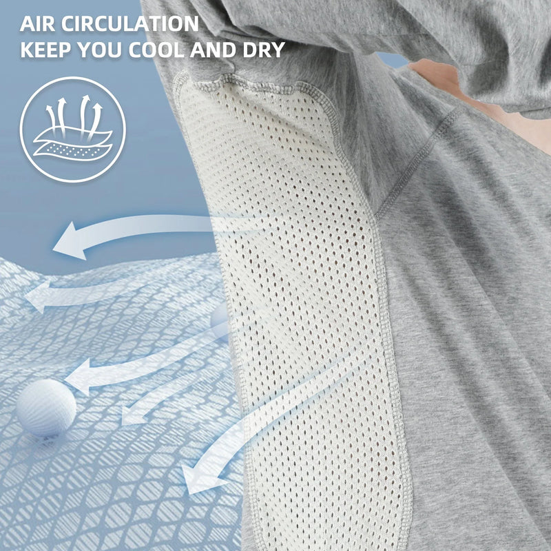 4.5OZ Vented Mesh Loose Fit EX Lightweight Flame Resistant Crew Neck T-Shirts